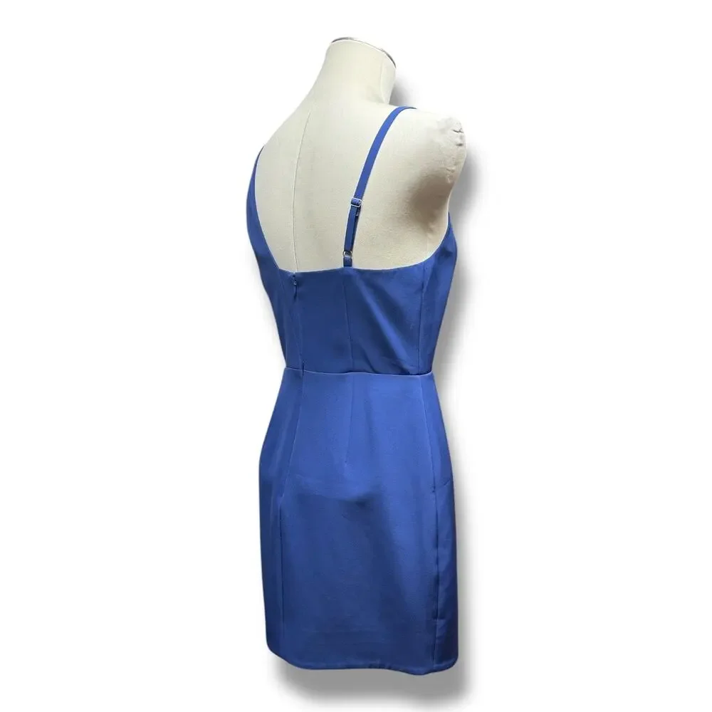 NBD Adios Mini Dress Indigo Medium
